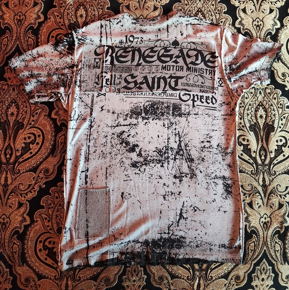 Affliction Men's Short Sleve T-shirt, Never Worn,  New - Picture 2 of 2